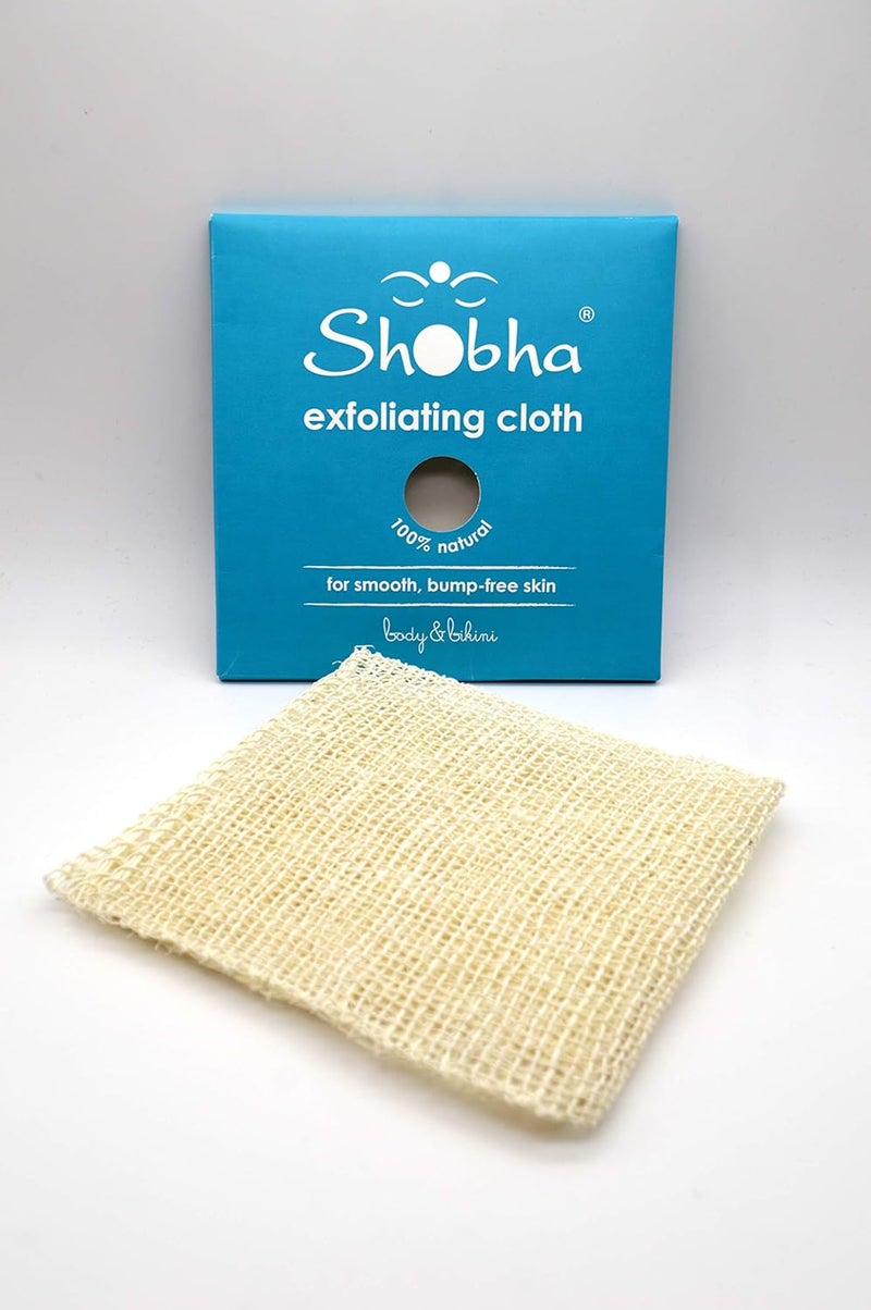 Shobha Exfoliating Cloth Reusable Natural Body Scrubber Remove Dead Skin and Prevent Ingrown Hairs Washcloth Suitable for Sensitive Body and Bikini Areas Shower Loofah Alternative - Image 4