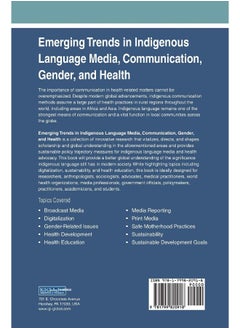 Emerging Trends in Indigenous Language Media, Communication, Gender, and Health  - Image 2