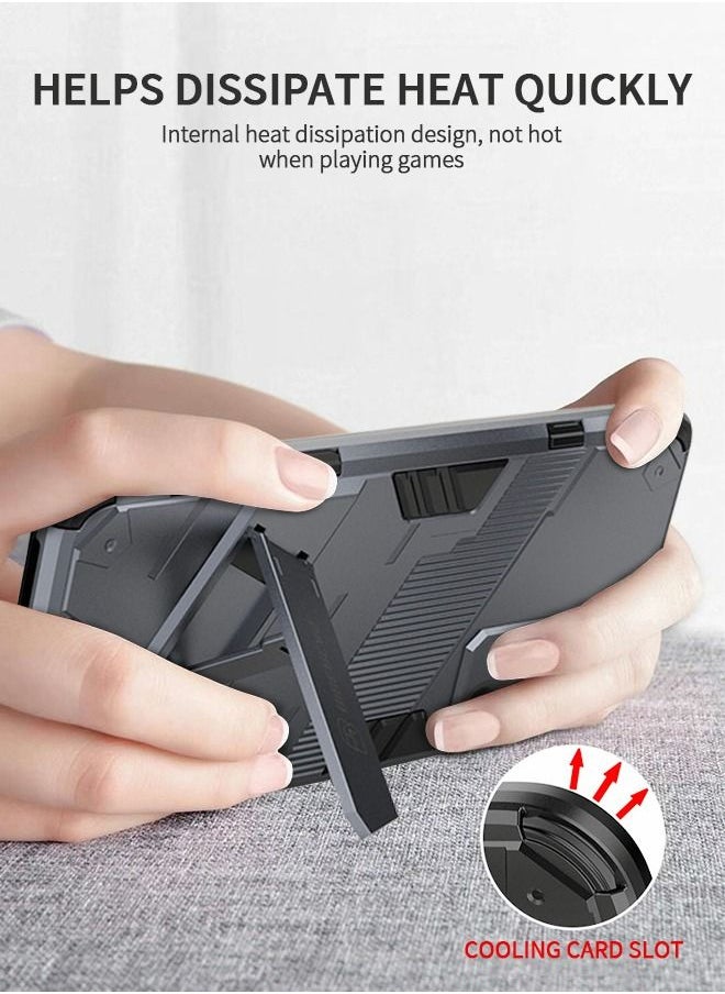 GROIC - Compatible With Iphone14 Promax Case, Ultra-thin Phone Case Stand, Armored Drop-resistant Cover Wireless Charging,shockproof Shell Suitable For Iphone 14 6.7‘’ - Image 1