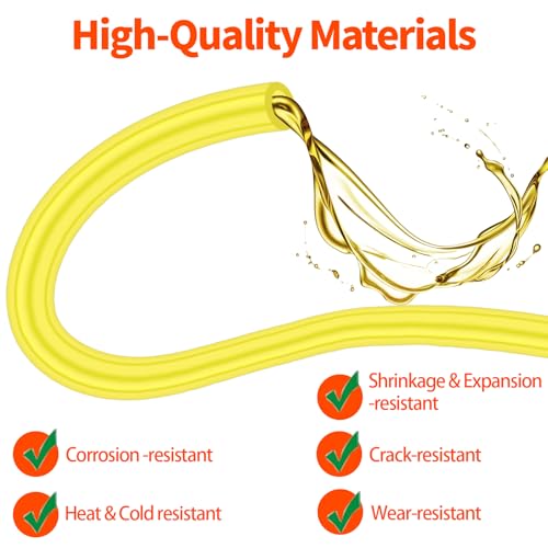 Ferilter （ 4 Size, 4 Feet/each) Fuel Line Fuel Hose for Husqvarna Craftsman Poulan Stihl Ryobi Troy Bilt Weed eater Trimmer Chainsaw Blower Small Engine Fuel Line Tube - Image 3