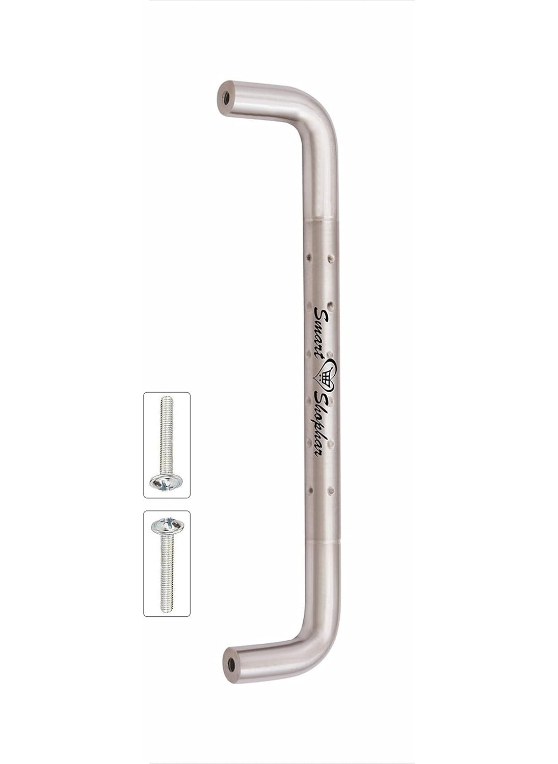 SMART SHOPHAR SMART SHOPHAR Stainless Steel Icon Cabinet Handle 4 Inches Silver Pack of 2 Kitchen Cabinet HardwareFurniture Pulls for All Types Wooden Furniture Doors Cabinets Cupboards Drawers  - Image 4