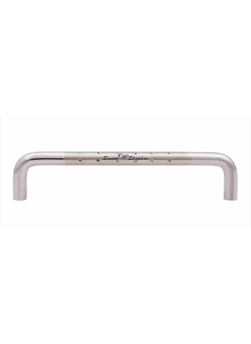 SMART SHOPHAR SMART SHOPHAR Stainless Steel Icon Cabinet Handle 4 Inches Silver Pack of 2 Kitchen Cabinet HardwareFurniture Pulls for All Types Wooden Furniture Doors Cabinets Cupboards Drawers  - Image 3