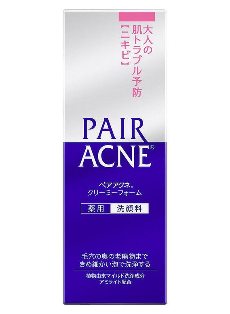 Pair Acne Creamy foam 80g Made in Japan - Image 1