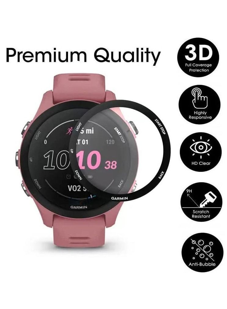 FITME 4-Piece 3D Screen Protector For Garmin Forerunner 255  - Image 2