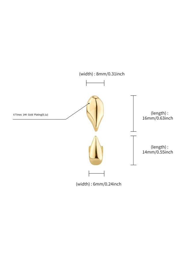 Longita أسنان مصنوعة من الذهب على شكل مصاصي الدماء للنساء، مشابك للأسنان للرجال، غطاء أسنان ذهبي، مجوهرات أسنان ذهبية، مشابك فموية للرجال، ملابس هيب هوب لمغني الراب، إكسسوار مخصص لحفلة الهالوين - Image 3