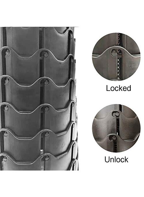 ARTIOMO Collapsible Stools for Adults Foldable Stools for AdultsCollapsible Stool Foldable Stool for Camping Shopping Hiking Fishing  - Image 5