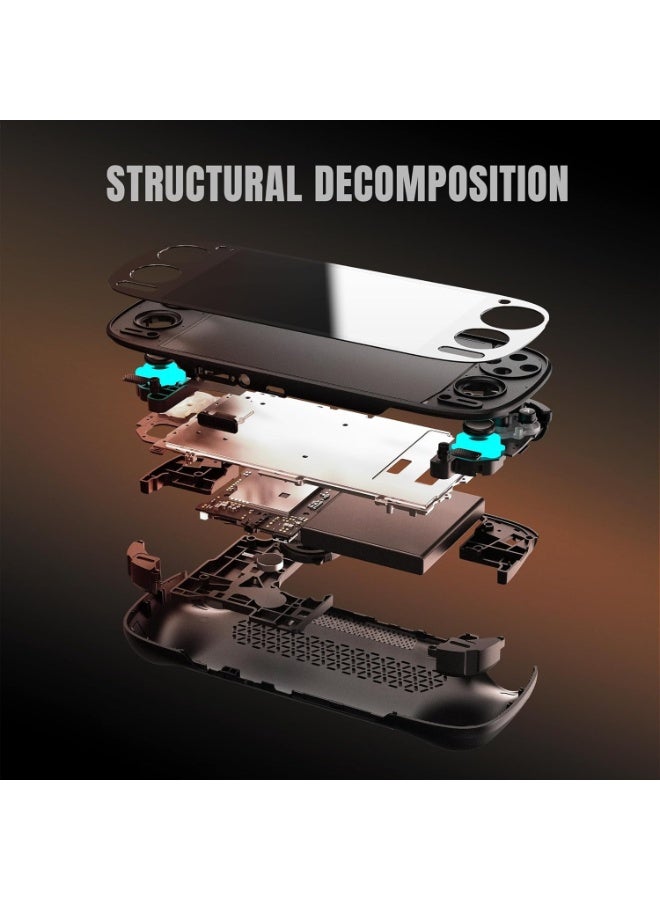 جهاز الألعاب المحمول M22 Pro بنمط كلاسيكي - شاشة IPS مقاس 5 بوصات، عصا تحكم RGB، بطارية بسعة 3000 مللي أمبير، يدعم أكثر من 30 محاكياً، جهاز ألعاب محمول ومشغل وسائط متعددة للفيديو. - Image 5