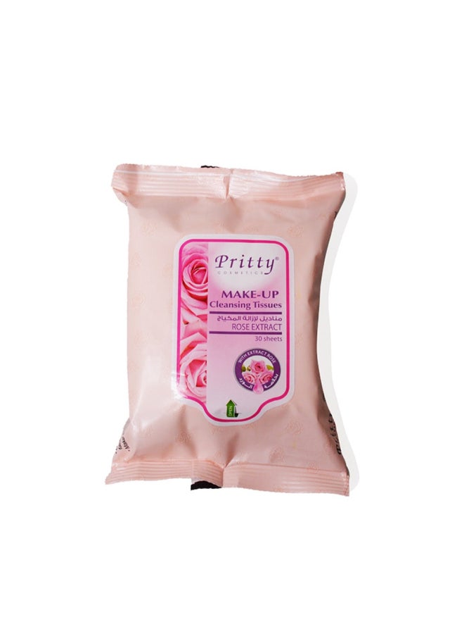 Micellar Cleansing Wipes Rose Extract | 1X30