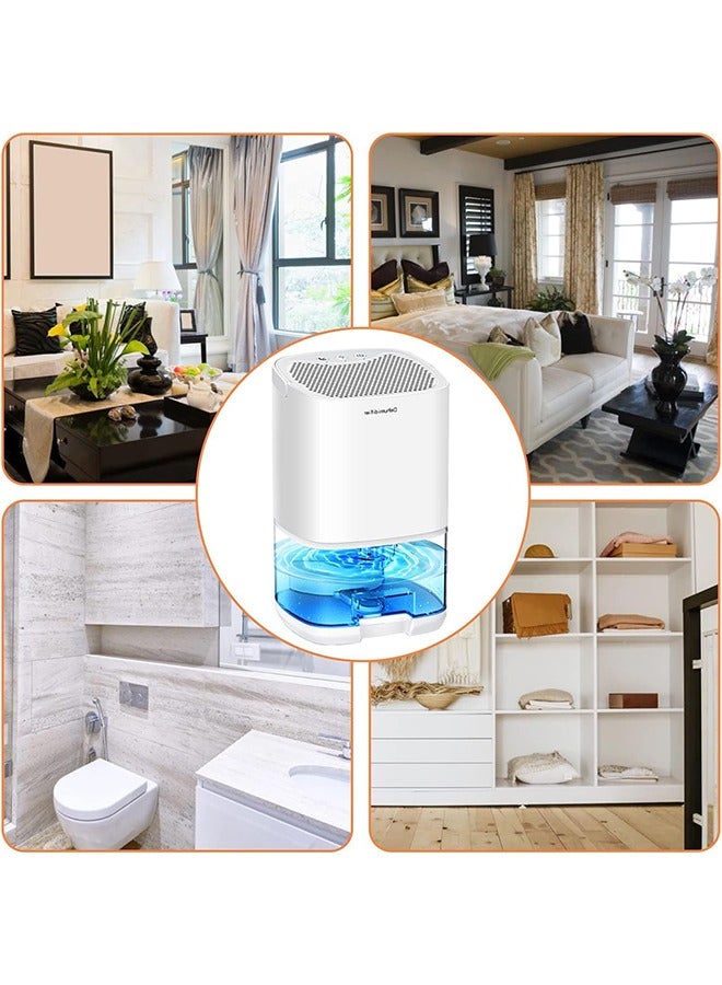 Garlo Dehumidifier for Home, 1000mL with Auto Shut Off, 25m² Portable Ultra Quiet Small Dehumidifiers against Moisture Mold, Bedroom Bathroom Basement Closet Garage RV - Image 5