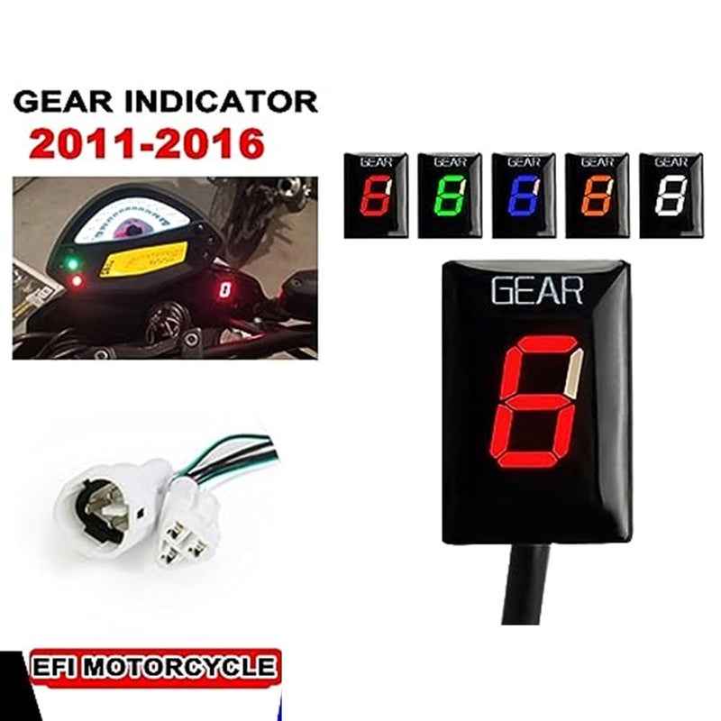 Wivplex Motorcycle Gear Indicator for Star Stryker 2011-2016 - Image 2