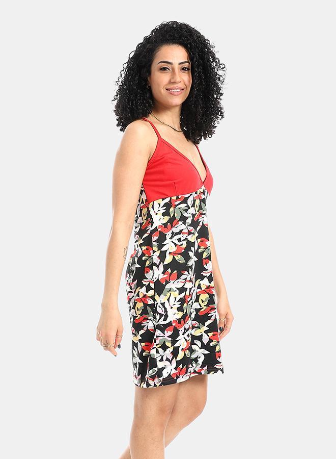 kady Sleepshirt With Floral Print - Image 2