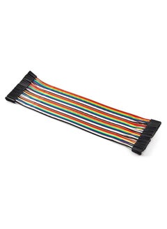 Generic 40pcs 20cm Long Female to Female Header Jumper Wire Dupont Cable Line Connector 40 pin Ribbon Solderless Multicolored for Arduino Raspberry pi Electronic Breadboard Protoboard PCB Board  - Image 3