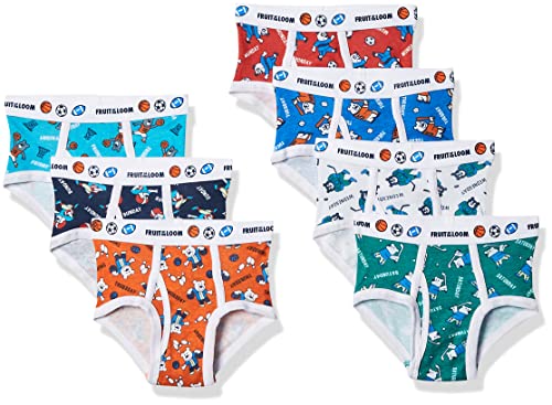 Fruit of the Loom boys Tag Free Cotton briefs underwear, Toddler‚â€“ 7 Pack Ã‚â€“ Days Week, 4-5T US - Image 1