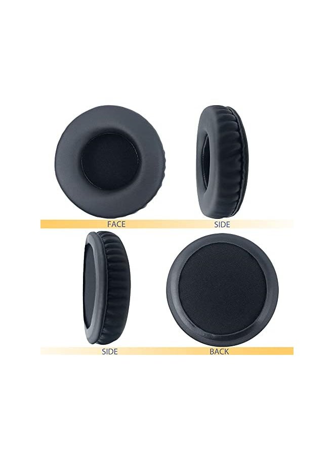 erorex Replacement Ear Pads For Jbl T500Bt T450 Tune 600 Headphones Headset Leather Earmuffs Ear Cushions Sponge Memory Foam Earpads Black  - Image 3