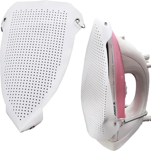 TAZLYN iron Shoe Cover for ironing Iron Soles Aluminum Material Electric Iron Assistant Tool ironing for Heat portable clothes iron Accessories Shoe Cover Safe Slip Most Standard (Pack of 1) - Image 1