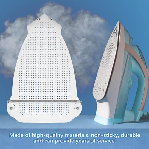 TAZLYN iron Shoe Cover for ironing Iron Soles Aluminum Material Electric Iron Assistant Tool ironing for Heat portable clothes iron Accessories Shoe Cover Safe Slip Most Standard (Pack of 1) - Image 4