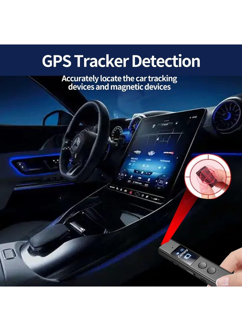 Generic - Hidden Camera Detectors Anti Spy Detector Hidden Devices Spy Camera Bug RF Listening Device Car GPS Tracker Detector Wireless Signa - Image 1