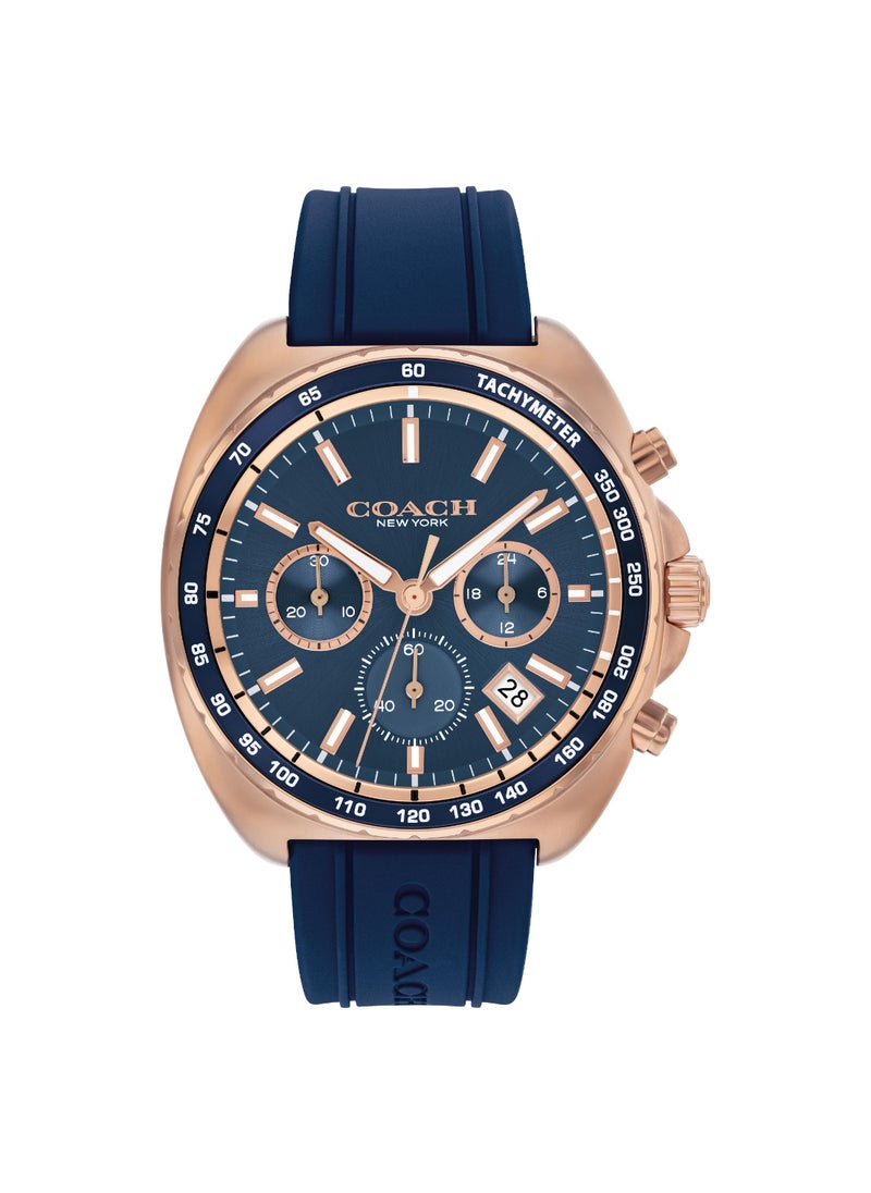 COACH COACH WATCHES TONNEAU CHRONOGRAPH MEN'S BLUE CASE WATCH - 14602730  - Image 2