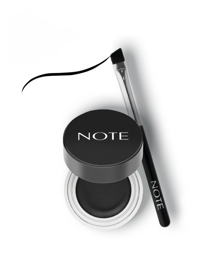 NOTE COSMETIQUE note eye liner gel -BLACK - Image 3