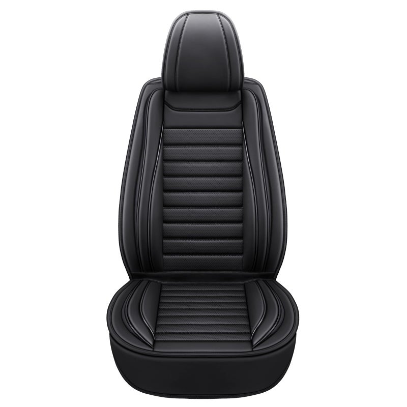 MINGBRON Car Seat Covers,Car Seat Protector Waterproof,Seat Covers Full Set, Car Seat Protectors,Automotive Seat Covers Fit for Most Cars Black - Image 3