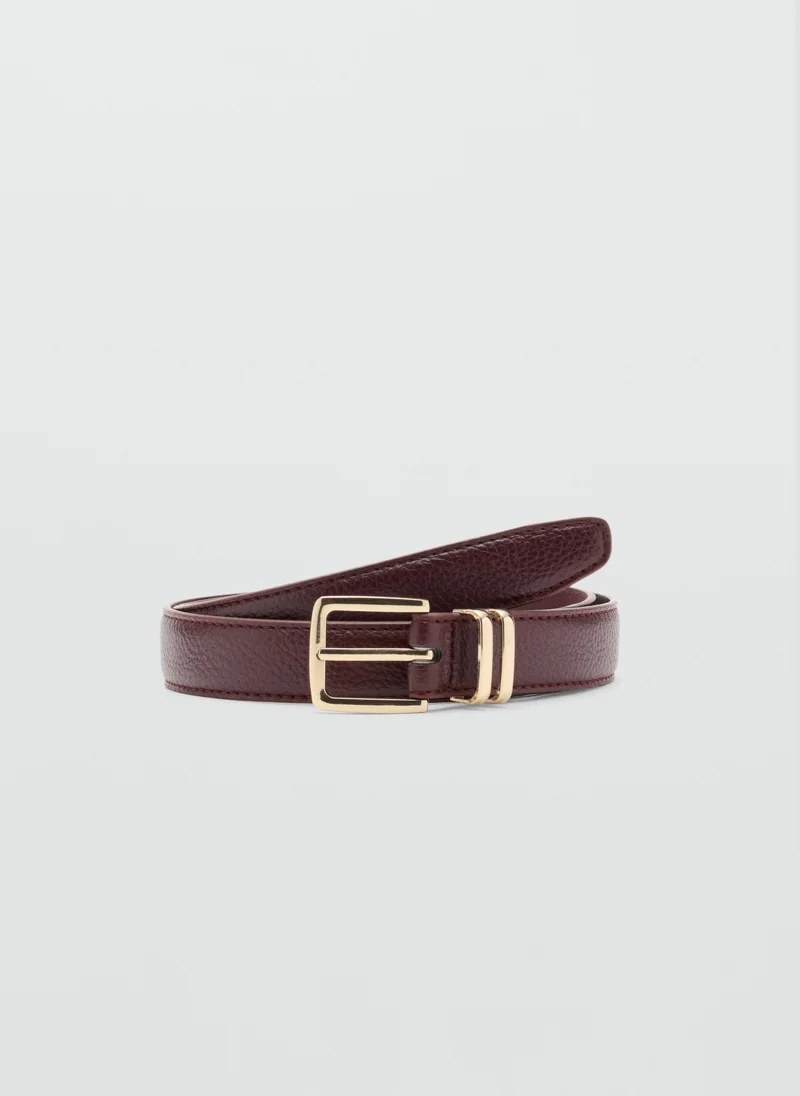 مانجو Square Buckle Belt
