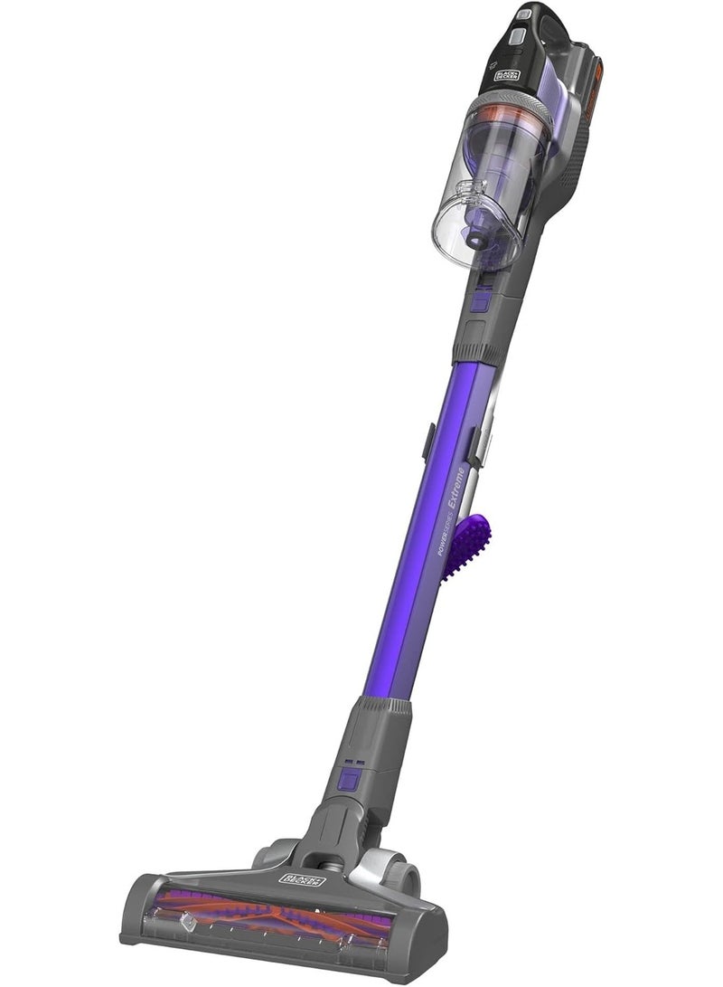 BLACK&DECKER 4-in-1 Cordless Stick Vacuum Cleaner, 18V, 1.5Ah Battery, 55-Minute Runtime, 38 Watts Suction, 650ml Dustbowl, Pet Vacuum, Lightweight, Easy Storage - Image 1