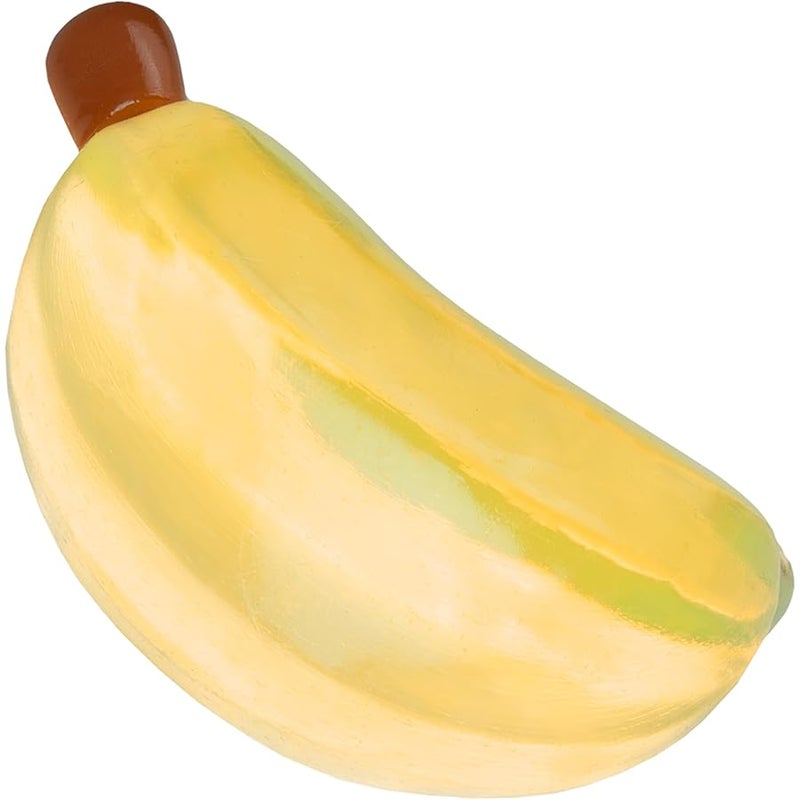 The Orb Factory ORB Tabalicious TABA Squishy Banana Fun Fruit Toy - Cute, Sticky Fruit TABA Squishies with Transparent Realistic Color – Squishy Stress Ball Toys - Kawaii Sensory Fidget Toys for Kids and Adults - Image 3