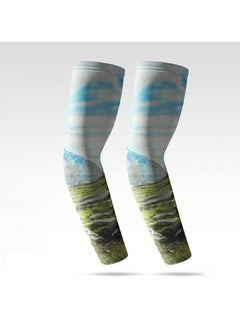 Golovejoy Men's Outdoor Cycling, Mountaineering, Fishing, Sunscreen Ice Sleeve 