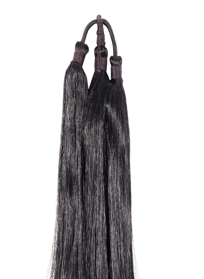 VIVIAN Synthetic Hair Extensions Parandi Choti Hair For Women Artificial Choti For Women Parandi Natural Black Brown (Pack Of 1) - Image 2