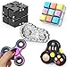 Cybemaga Fidget Toys Set for Adults Sensory Pack with Fidget Spinner Robot Spinner Fidget Cube Keyboard Clicker Toy Fidget Pad Stress Relief Desk Gadget for Office Birthday Gift Set - Image 2