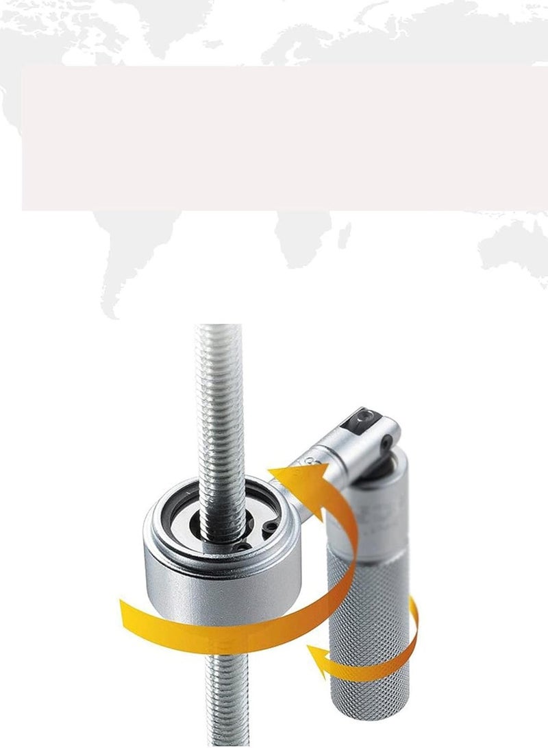 GGOOT Wrench Hardware Tools Full Threaded Rod Wrench Manual Socket Wrench Quick Wrench Tool Set Wrench Adjustable  - Image 4