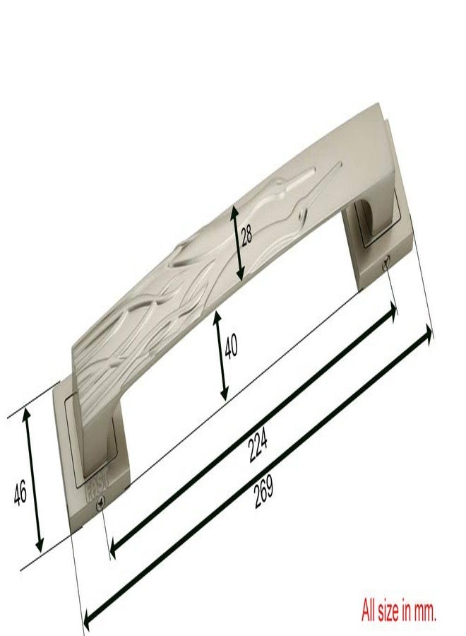 FAST DH96Z 12 Inch Natural Pull Door Handle for Wooden Main Door, Safety Door & Office Doors 1pcs (Steel,Silver) - Image 4