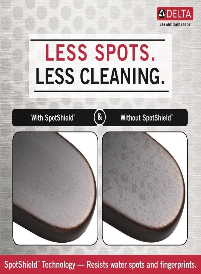 Delta Portman Triple Towel Hook in Venetian Bronze with Copper Reveal - Image 2