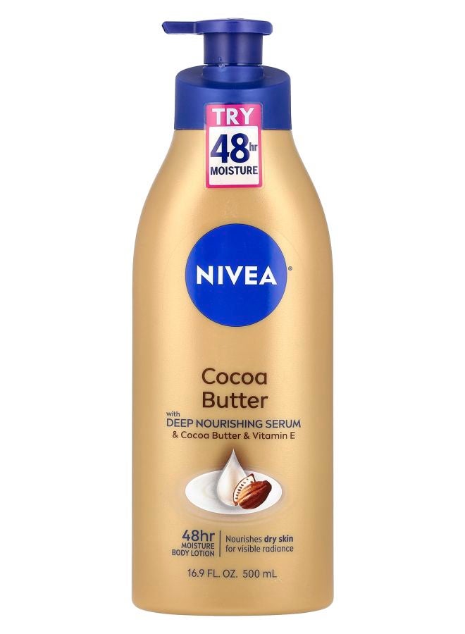 Nivea Cocoa Butter Body Lotion 16.9 fl oz (500 ml)
