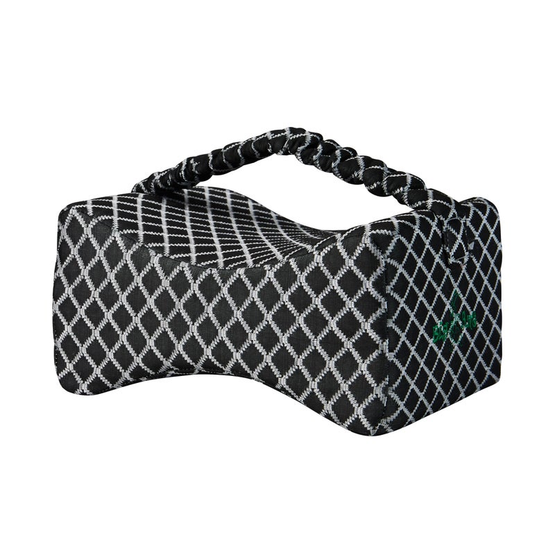 Big Ant Knee Pillow with Elastic Strap Memory Foam Leg Pillow Best for Side SleepersLower LegBackHipKneeJoint  with Washable Cover  Fit for All Figure and Season Black