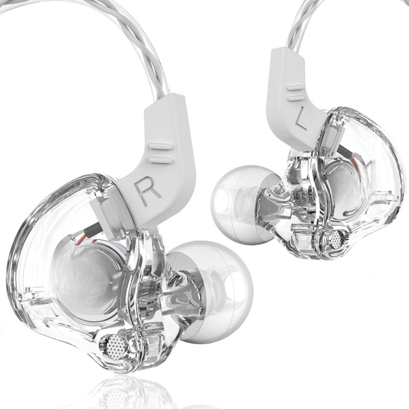 QKZ AK6 Universal 3.5mm HiFi Sport Headphones In Ear Earphone for Running with Microphone Headset Music Earbuds - Image 1