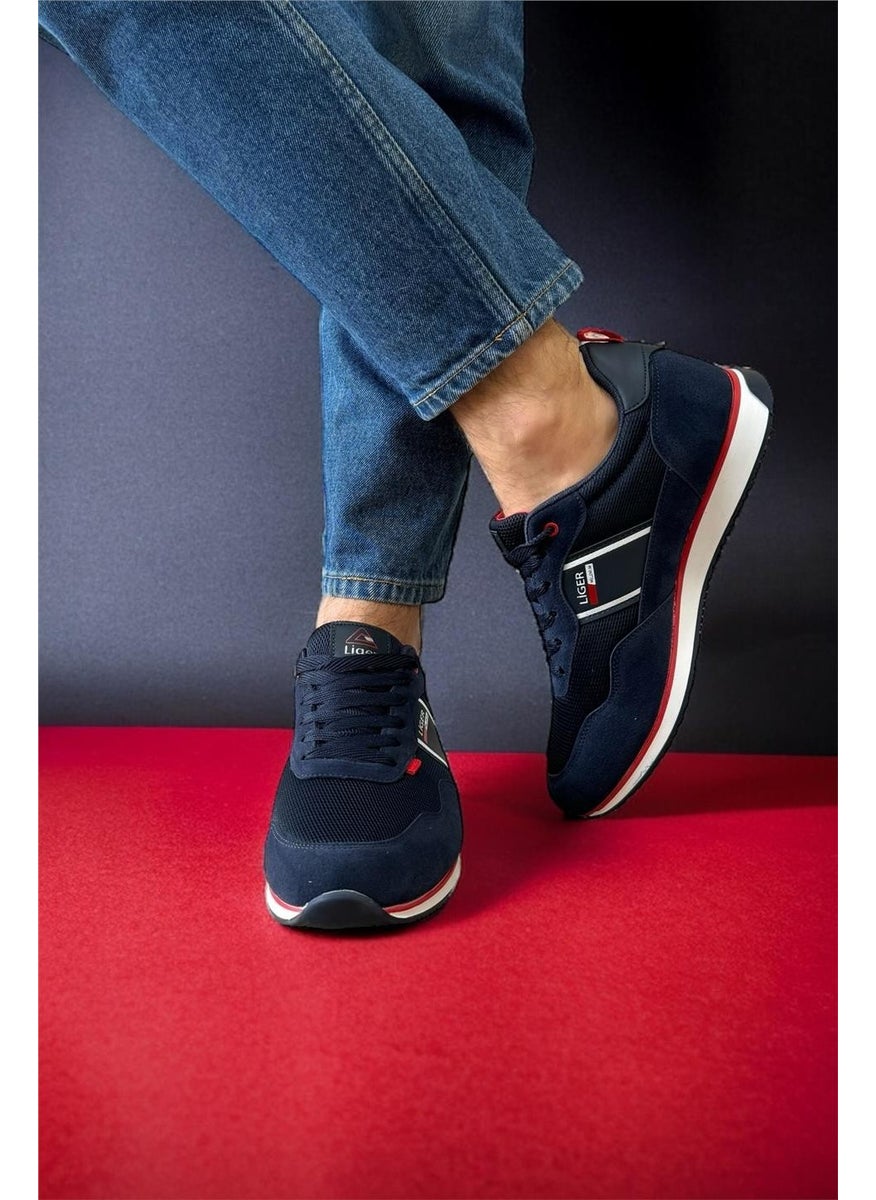 Men's Casual Sneaker Sports Shoes Navy Blue - pzsku/ZFDB3DB2E2D89361167A5Z/45/_/1730550480/79a4aaba-17cf-4479-b98a-319879c25875