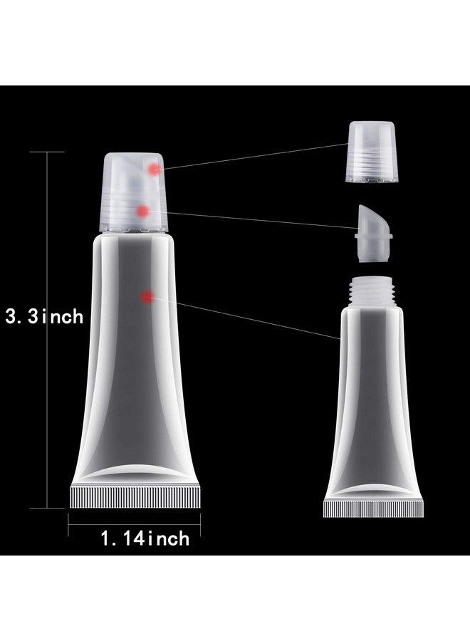 HRLORKC 40Pcs 10Ml Empty Tubes Lip Empty Lip Gloss Containers For Lip Gloss Balm Cosmetic  - Image 4