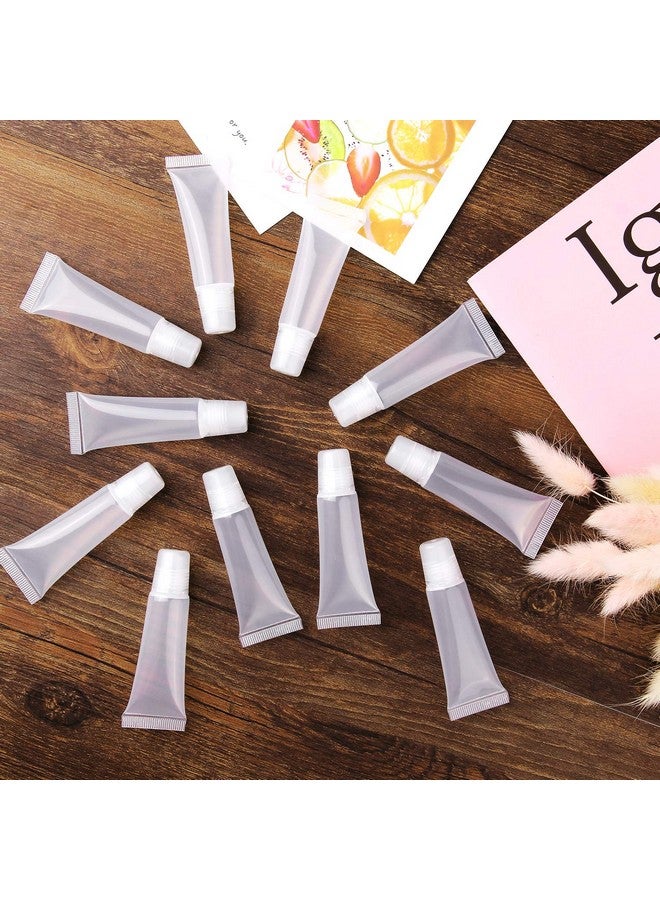 HRLORKC 40Pcs 10Ml Empty Tubes Lip Empty Lip Gloss Containers For Lip Gloss Balm Cosmetic  - Image 3
