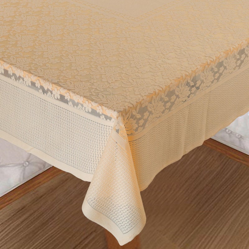 Homerz Premium Center Table Cloth for Home, Durable and Thick Polycotton Fabric (Hazelnut_2, 40x60 inch- Center Table) - Image 3