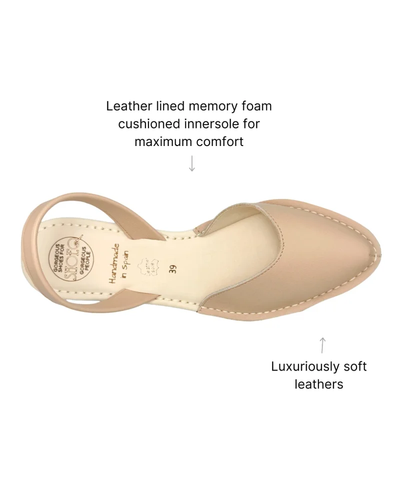 Shoeq Latte Anabel Avarca for Women | Best Price UAE