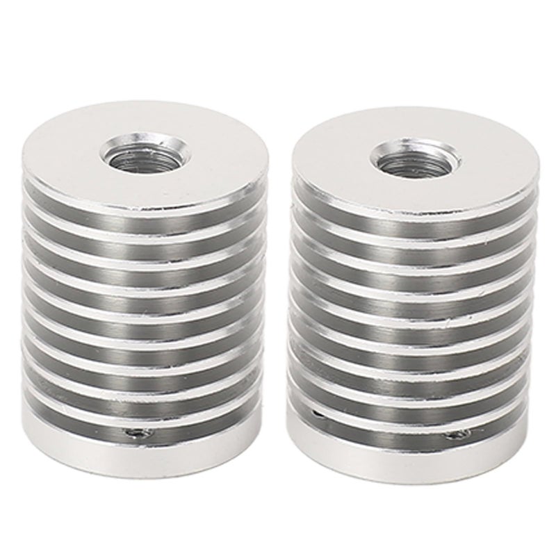 مشتت حرارة من الألومنيوم لطابعة ثلاثية الأبعاد V6 Hotend، قطعتان مع خيط M7 - Image 3