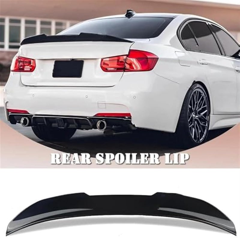 Wivplex Gloss Black Rear Trunk Spoiler for E90 and M3 - Image 2