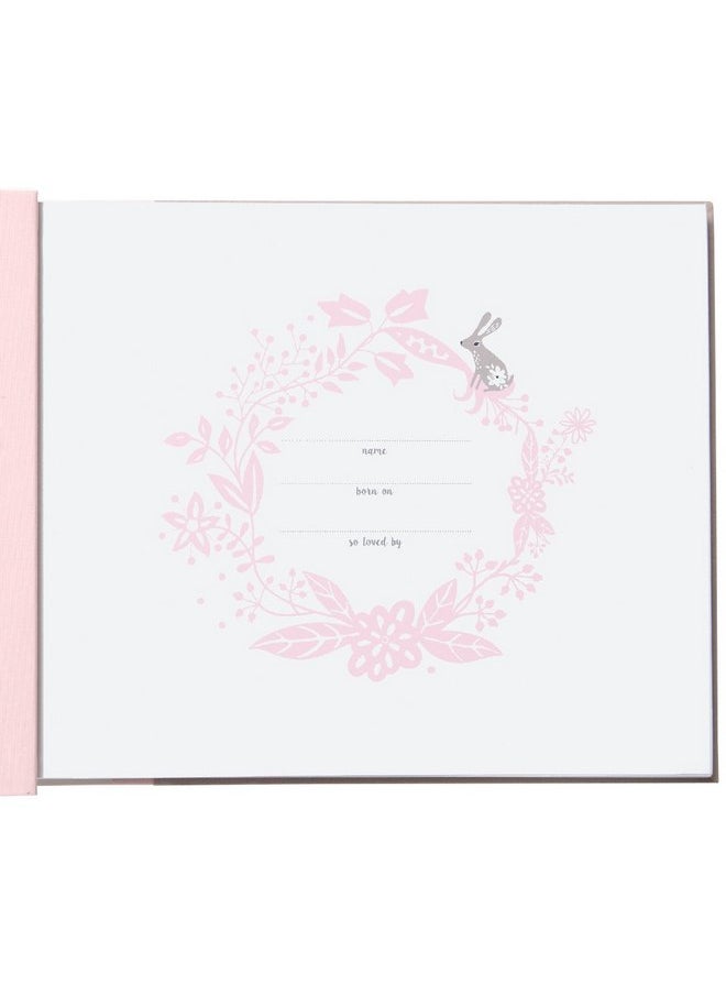 C.R. Gibson C.R. Gibson Pink Deer Baby's First Year Memory Book, 12.5" W x 9.75" H, 64 Pages  - Image 5