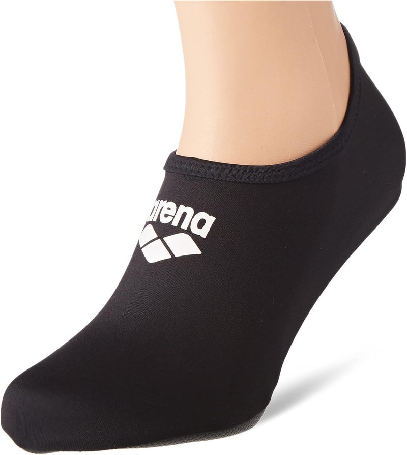 ARENA Unisex Pool Grip Socks - Black - Image 1