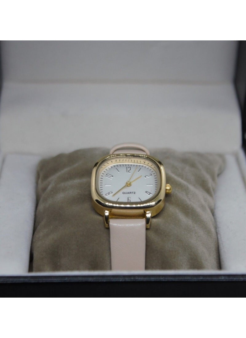 QUARTZ Brand Square Steel Case Minimal Wristwatch  - Image 1