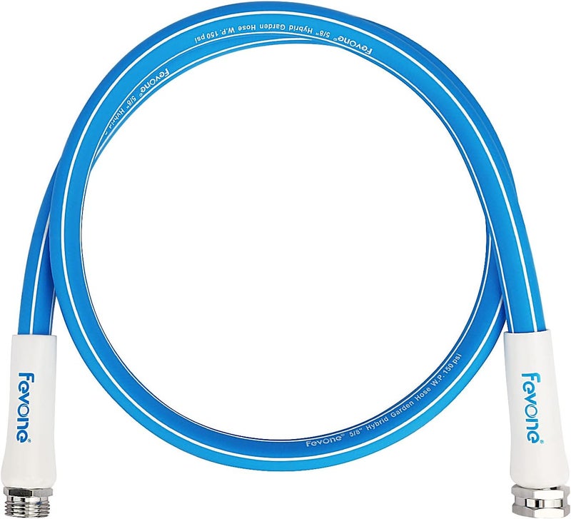 FEVONE Garden Leader Hose 5 ft., Lightweight Hybrid Water Hose, Flexible and Durable, Leak-Free Connections - Image 1