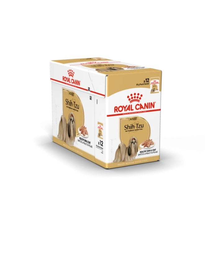 Royal Canin Breed Health Nutrition Shih Tzu Wet Food - 12X85G - Image 2