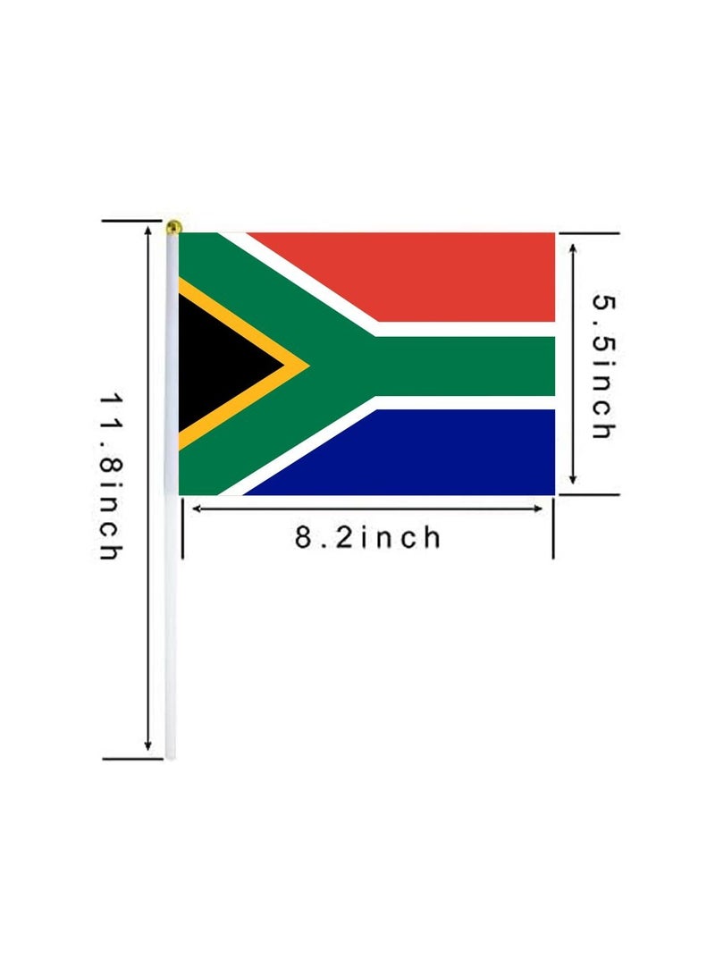 برينت شوب فور مي مجموعة من 10 أعلام دولة صغيرة محمولة باليد - مثالية للمسيرات والمهرجانات وديكورات الحفلات - هدايا الحفلات ومستلزمات المناسبات - Image 3