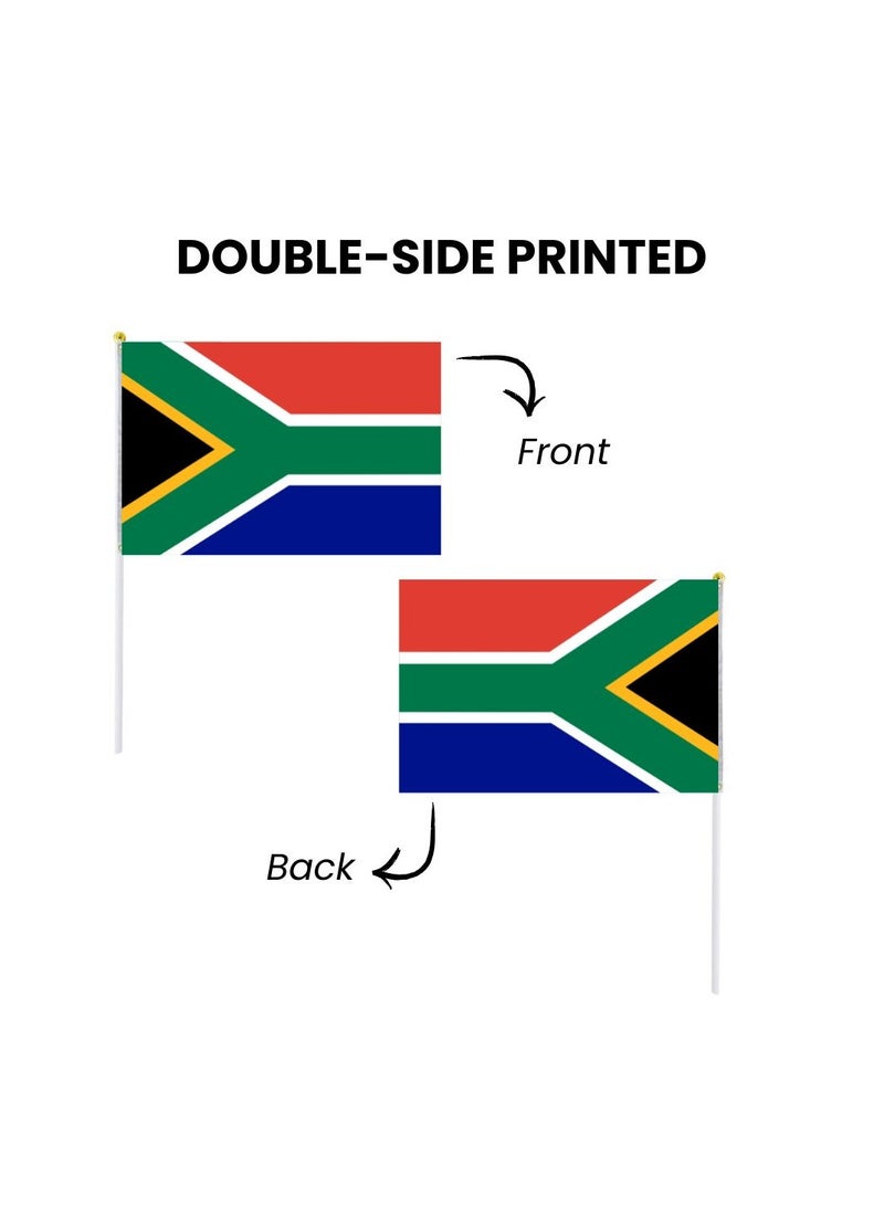 برينت شوب فور مي مجموعة من 10 أعلام دولة صغيرة محمولة باليد - مثالية للمسيرات والمهرجانات وديكورات الحفلات - هدايا الحفلات ومستلزمات المناسبات - Image 5